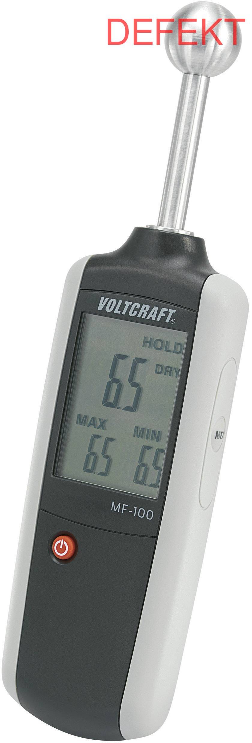 D-Ware Voltcraft Mf 100 Materialfeuchteindikator Feuchtigskeitmesser Alarm Defektware - 4016138567496