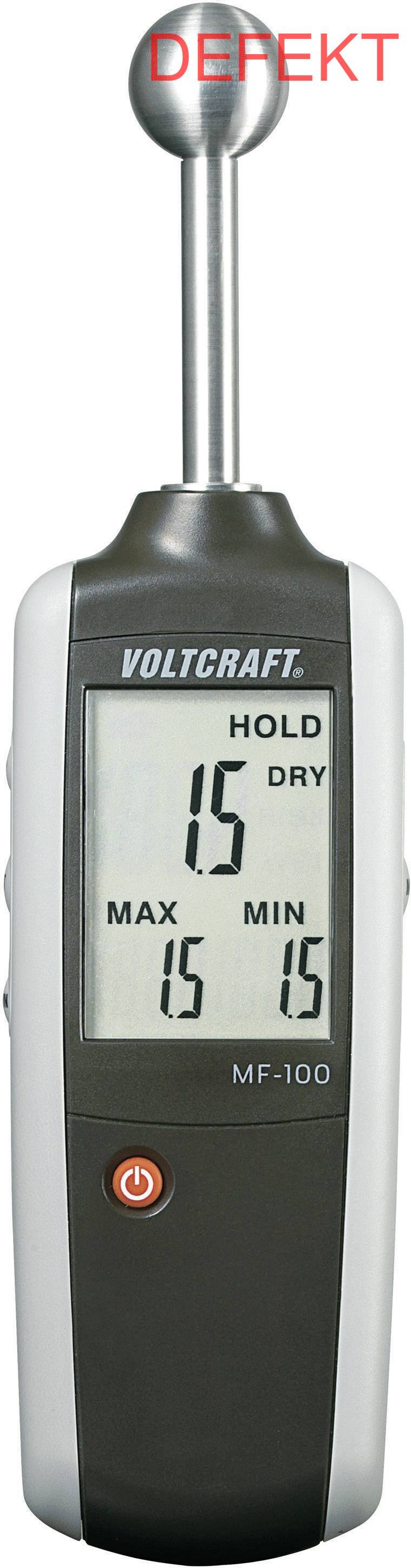 D-Ware Voltcraft Mf 100 Materialfeuchteindikator Feuchtigskeitmesser Alarm Defektware - 4016138567496