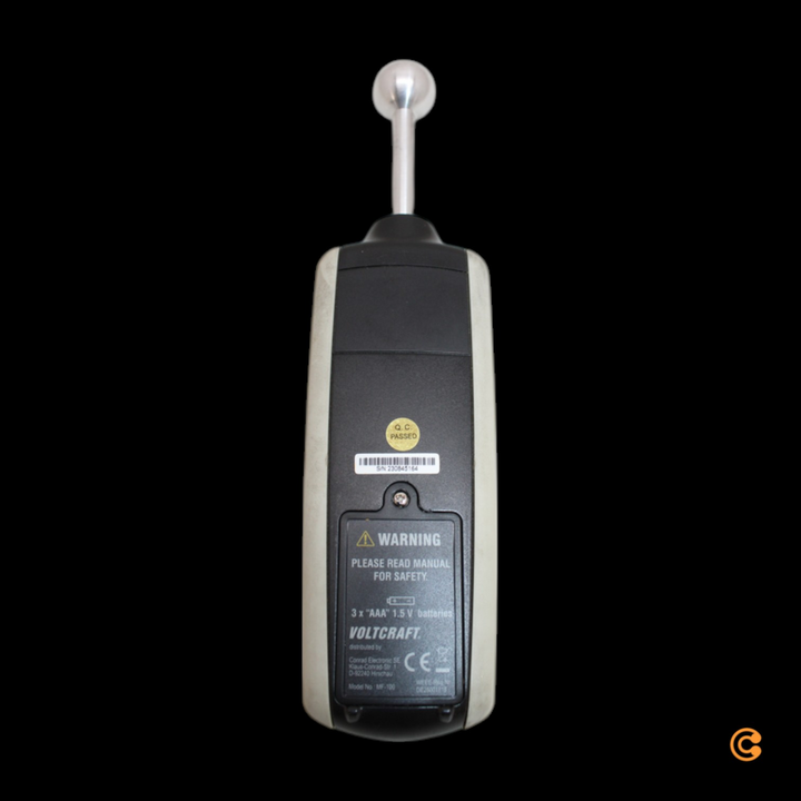 Voltcraft Mf 100 Materialfeuchteindikator Feuchtigskeitmesser Alarm Min/Max D-Ware - 4016138567496