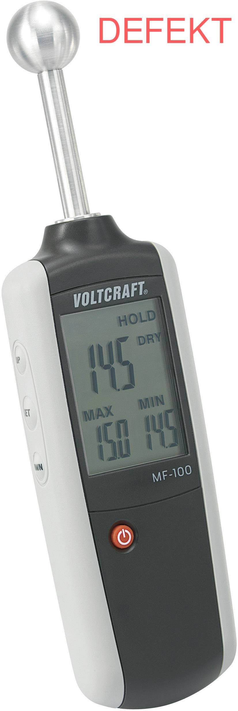D-Ware Voltcraft Mf 100 Materialfeuchteindikator Feuchtigskeitmesser Alarm Defektware - 4016138567496