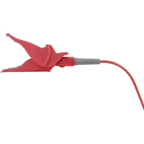 B-Ware Voltcraft Msl 507 Stecker 4mm Krokoklemmen Messleitung 1m Schwarz Rot 1 St