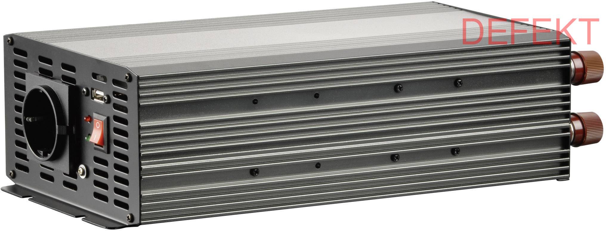 Voltcraft Wechselrichter Gerät Umwandler 2000 W 21 30 V/Dc Defektware D-Ware - 4016138940305