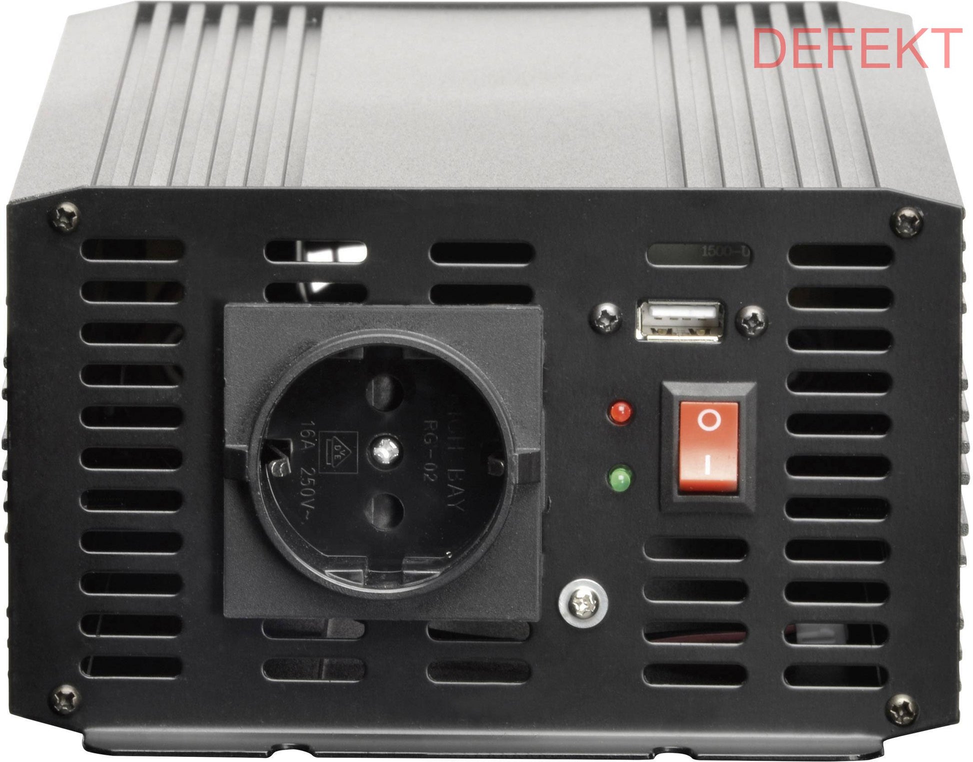 Voltcraft Wechselrichter Gerät Umwandler 2000 W 21 30 V/Dc Defektware D-Ware - 4016138940305
