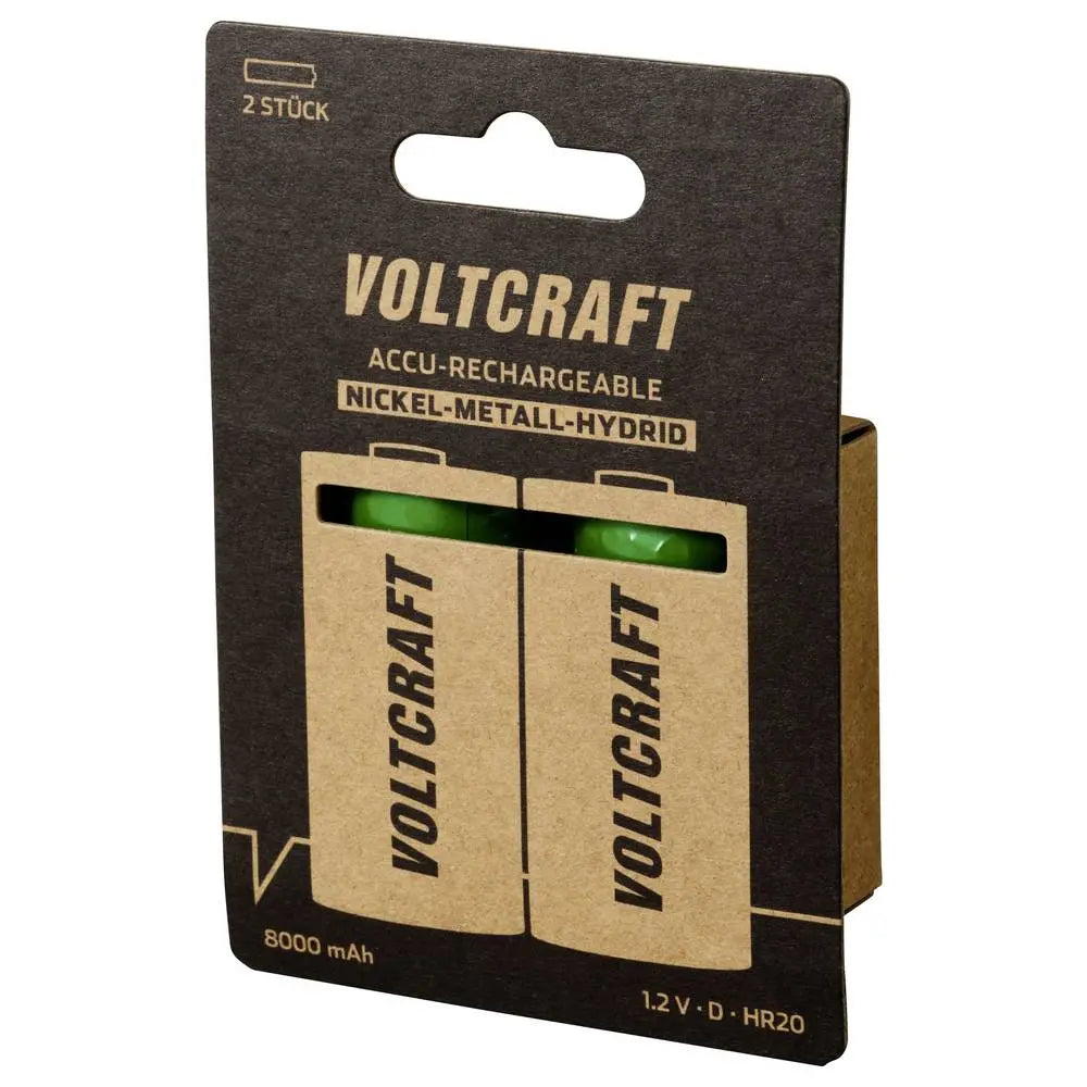 B-Ware Voltcraft Vc 16026035 Mono D Akku Ni Mh Batterie 8000 M Ah 1.2 V 3 Sets - 4064161330143