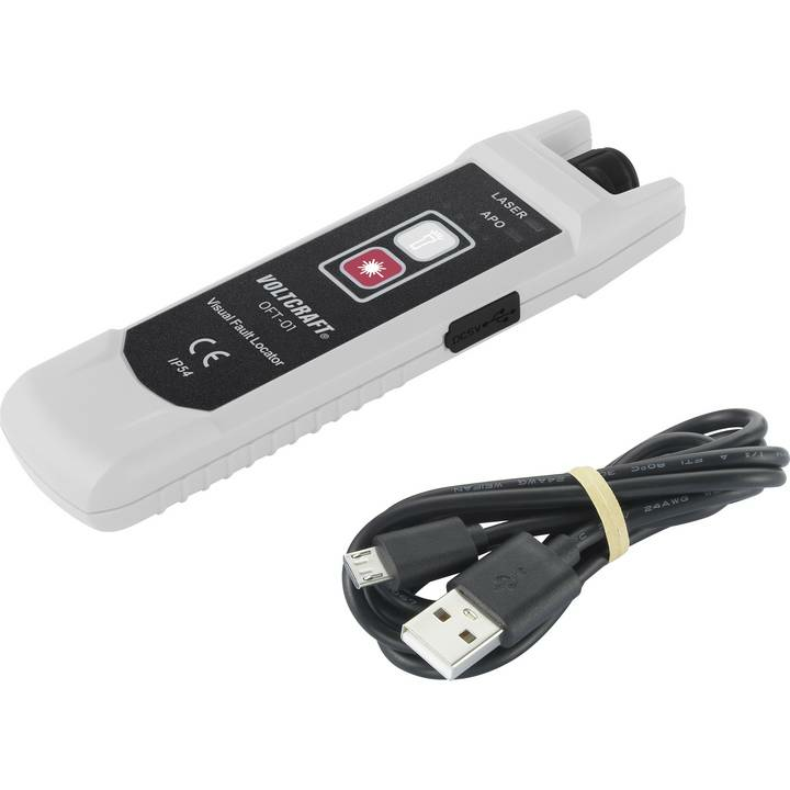 B-Ware Voltcraft Oft 01 Glasfaser Prüfgerät Glasfaserprüfgerät Kabel Prüfgerät Kabel  - 4064161088938