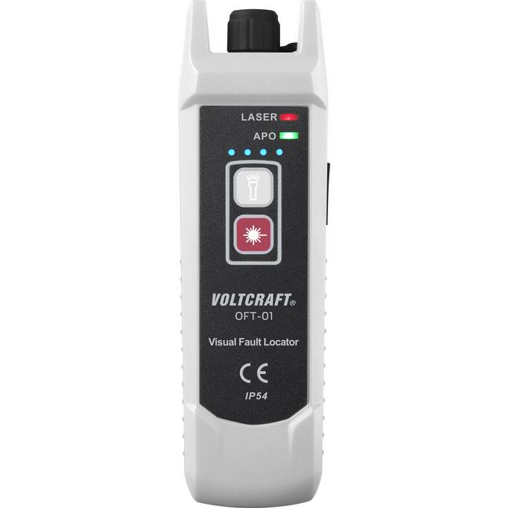 B-Ware Voltcraft Oft 01 Glasfaser Prüfgerät Glasfaserprüfgerät Kabel Prüfgerät Kabel  - 4064161088938