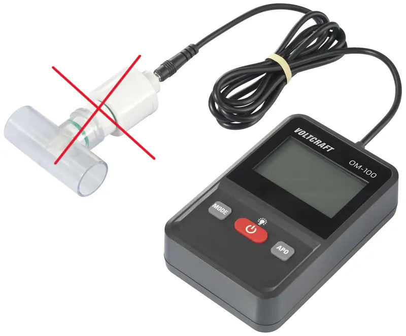 B-Ware Voltcraft Om 100 Sauerstoff Messgerät 0   100 % Kalibriert Siehe Text/Foto - 4064161213866
