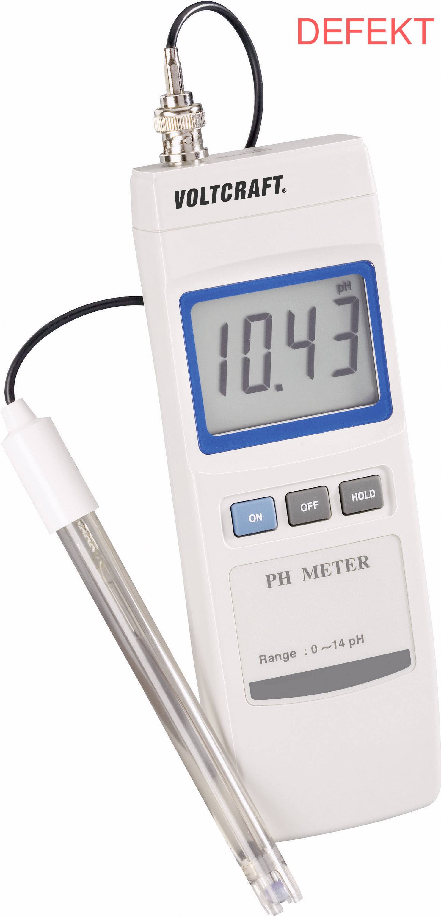 D-Ware Voltcraft Ph 100 Atc Digitales P H Meter Messgerät Ph Wert Prüfer Pool Defektware - 4016138523232