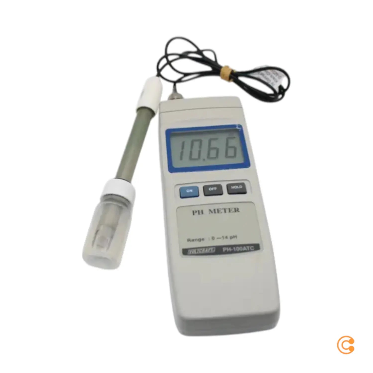 C-Ware Voltcraft Ph 100 Atc Digitales P H Meter Messgerät Ph Wert Prüfer Siehe Text/Foto - 4016138523232