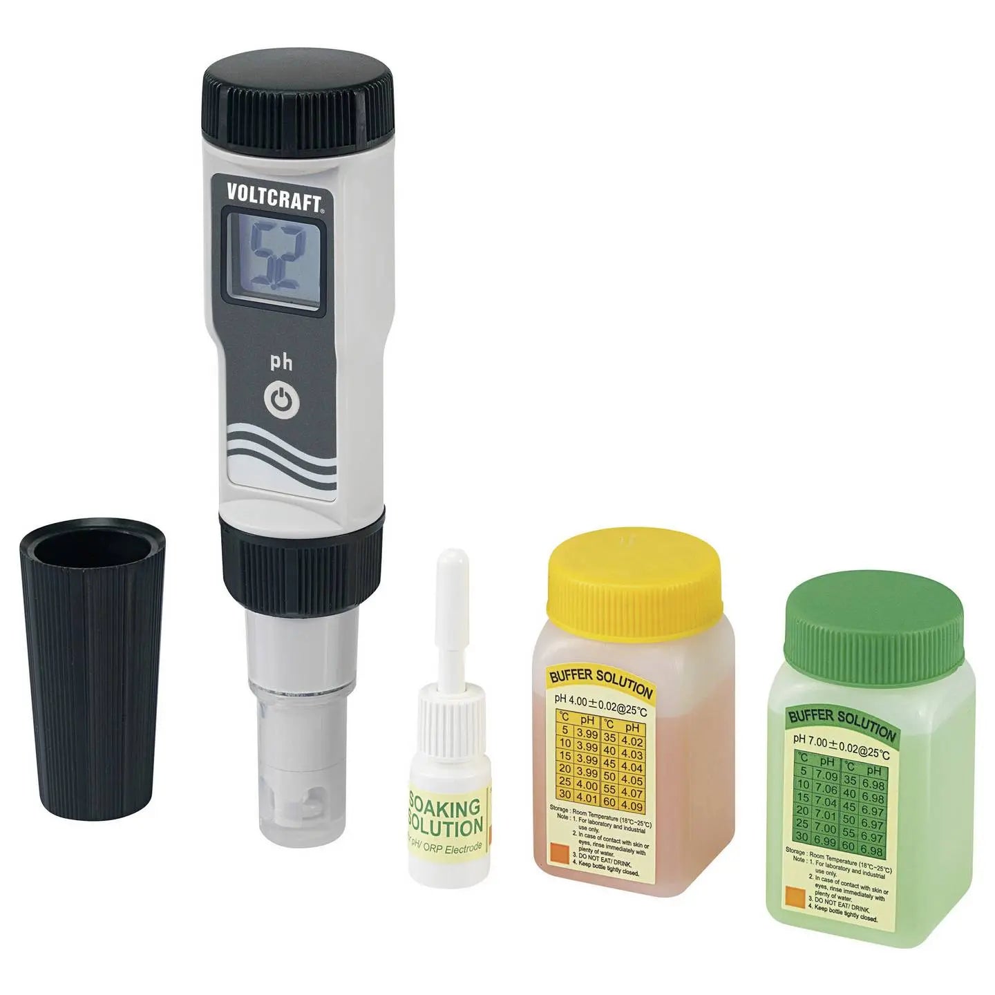 B-Ware Voltcraft Pht 02 Atc P H Messgerät Wassertester 0 14 P H Digital Display Prüfgerät - 4016138629101