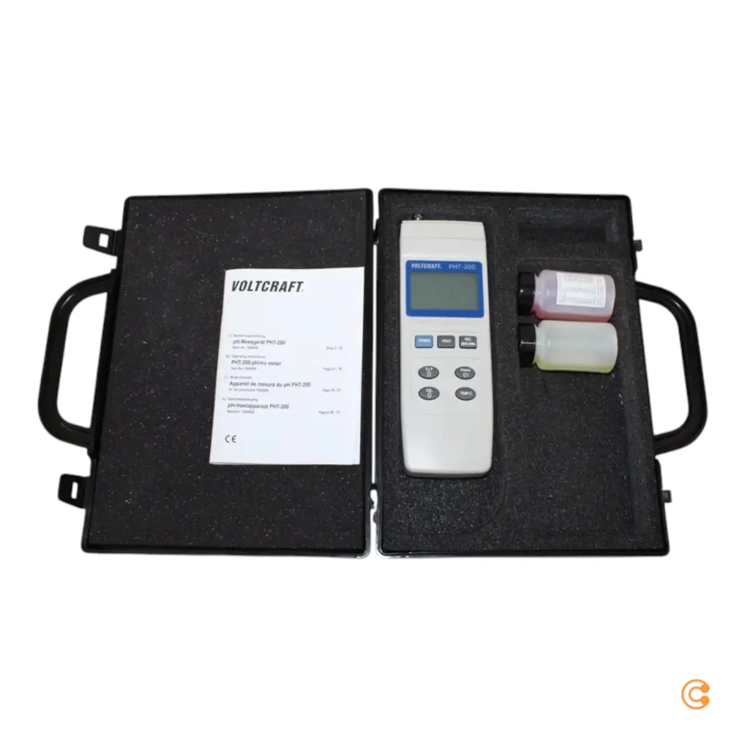 Voltcraft Pht 200 Kombi  Flüssigkeits  Messgerät Digital P H Wert Siehe Text/Foto B-Ware - 4053199529407