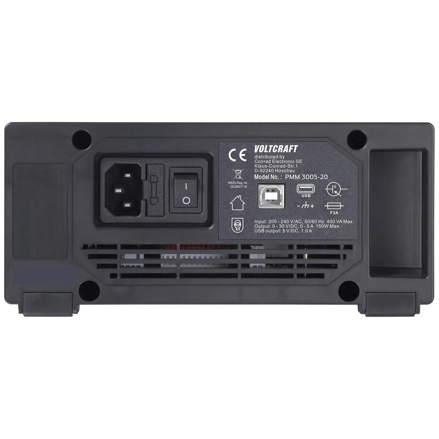 B-Ware Voltcraft Multimeter Stromversorgungsgerät Pmm 3005 20 Digital Cat Ii 600 V - 4064161321080