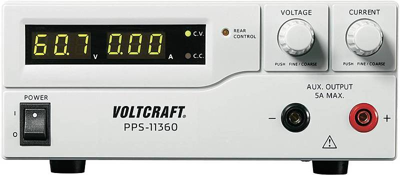 B-Ware Voltcraft Pps 11360 Labornetzgerät 1   36 V/Dc 0   5 A 180 W Usb Siehe Text/Foto - 4016138691917