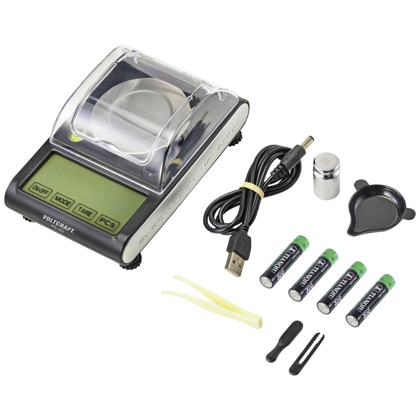 B-Ware Voltcraft Ps 50 Usb Präzisionswaage Feinwaage Analysenwaage Laborwaage Waage - 4064161187730