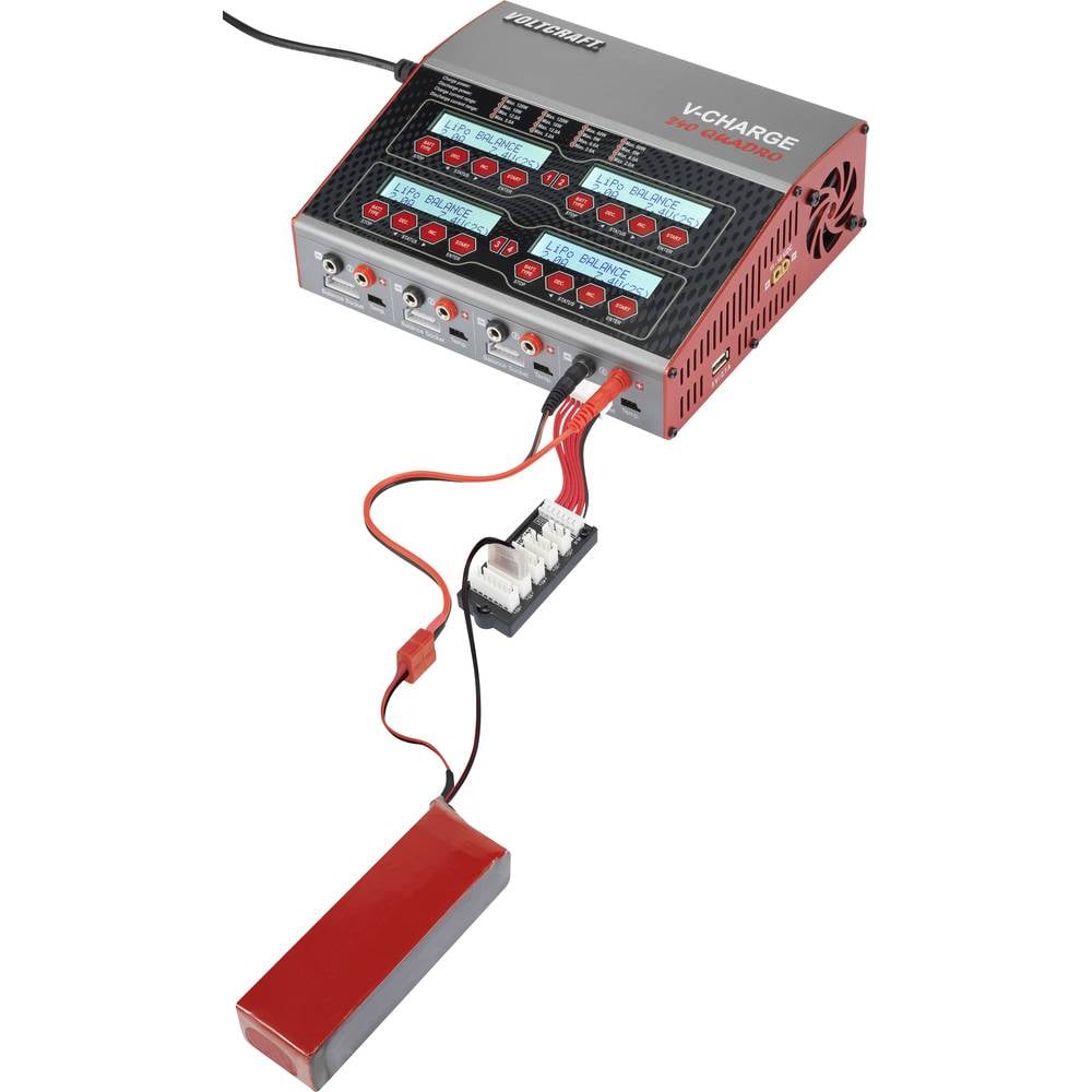VOLTCRAFT V-Charge 240 Quadro Modellbau-Multifunktionsladegerät Ladegerät - 4064161244334