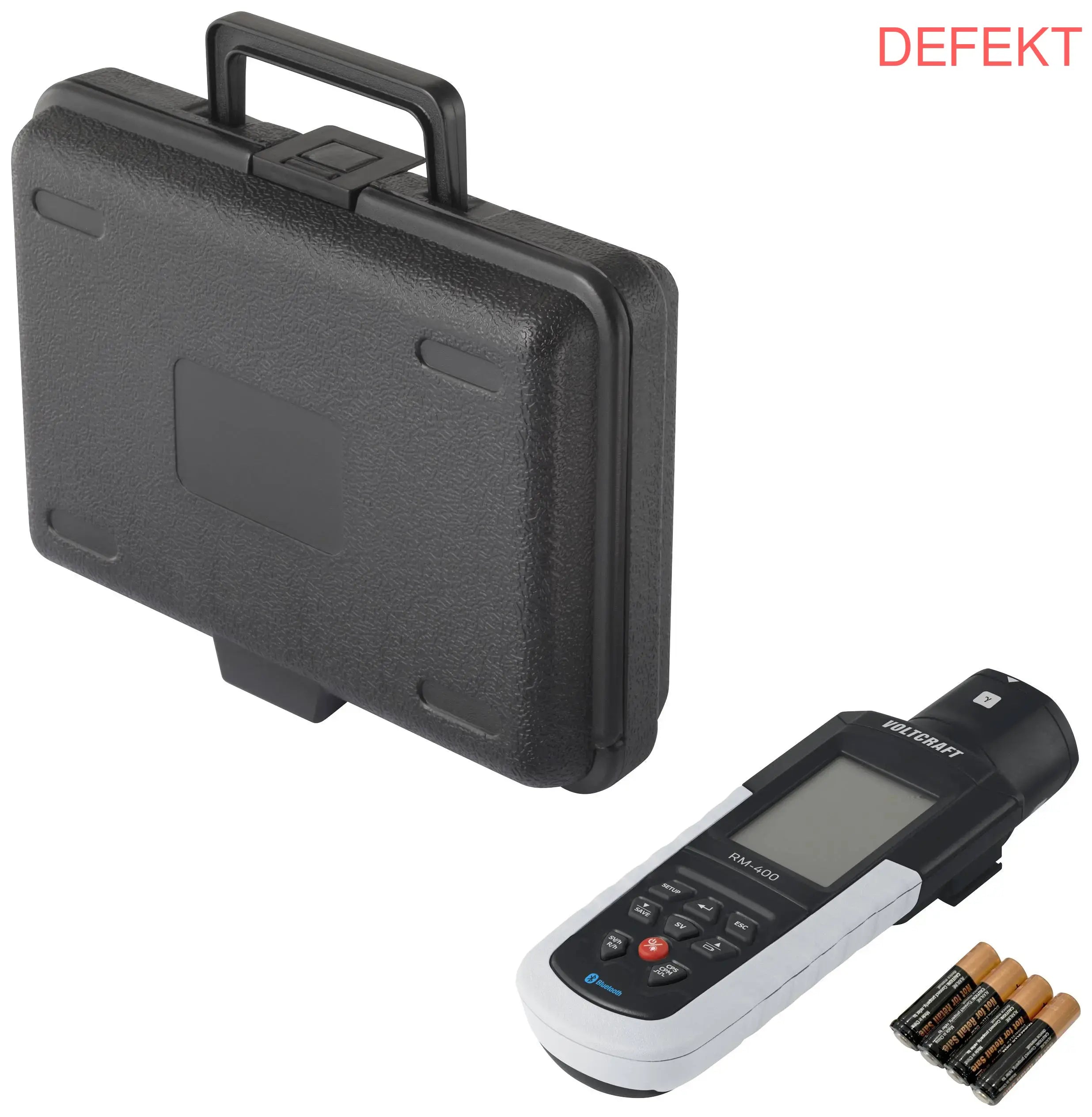 Voltcraft Rm 400 Geigerzähler Strahlung Alpha Beta Gamma Röntgen Defektware D-Ware - 4064161213118