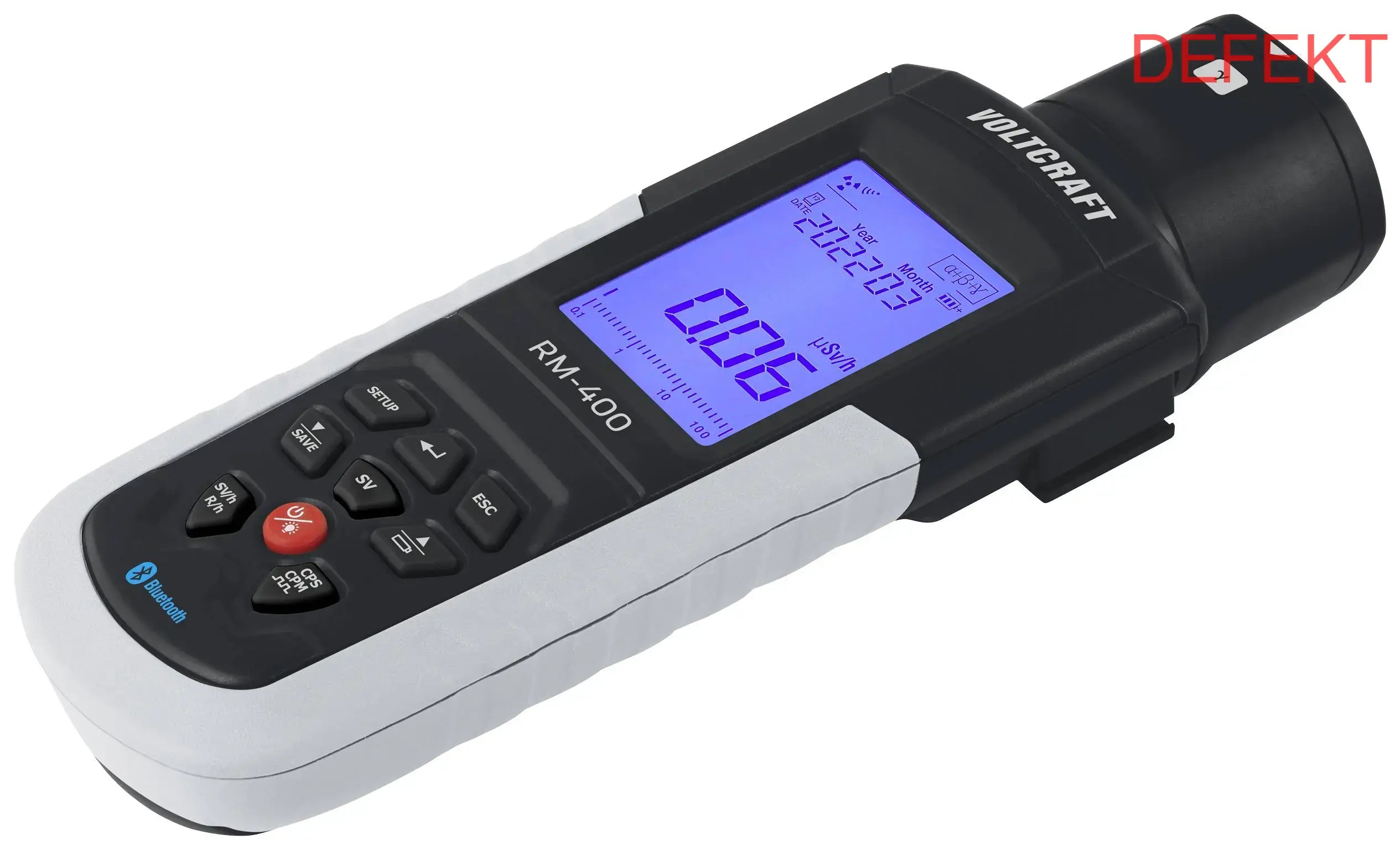 Voltcraft Rm 400 Geigerzähler Strahlung Alpha Beta Gamma Röntgen Defektware D-Ware - 4064161213118