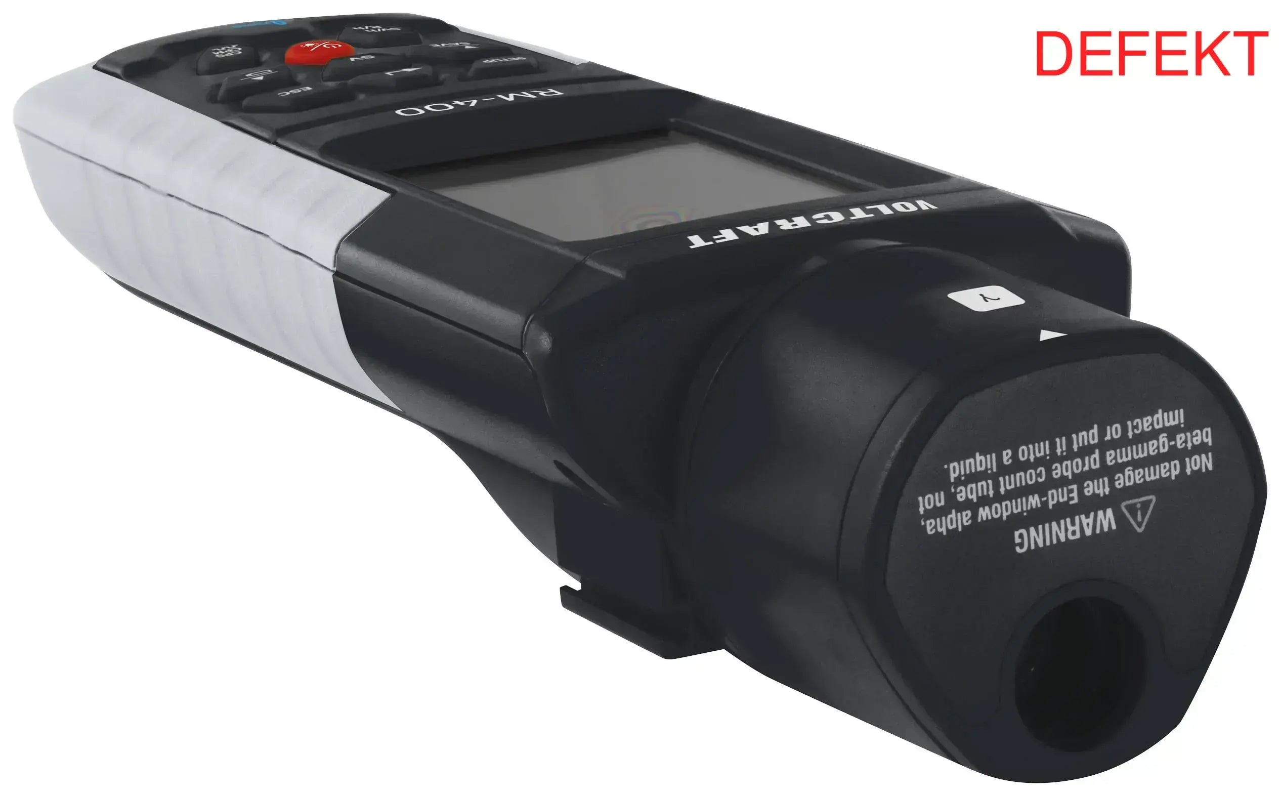 D-Ware Voltcraft Rm 400 Geigerzähler Strahlung Alpha Beta Gamma Röntgen Defektware966 - 4064161213118