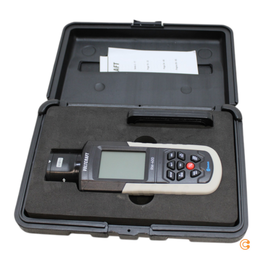 Voltcraft Rm 400 Geigerzähler Strahlung Alpha Beta Gamma Röntgen Siehe Text/Foto C-Ware - 4064161213118