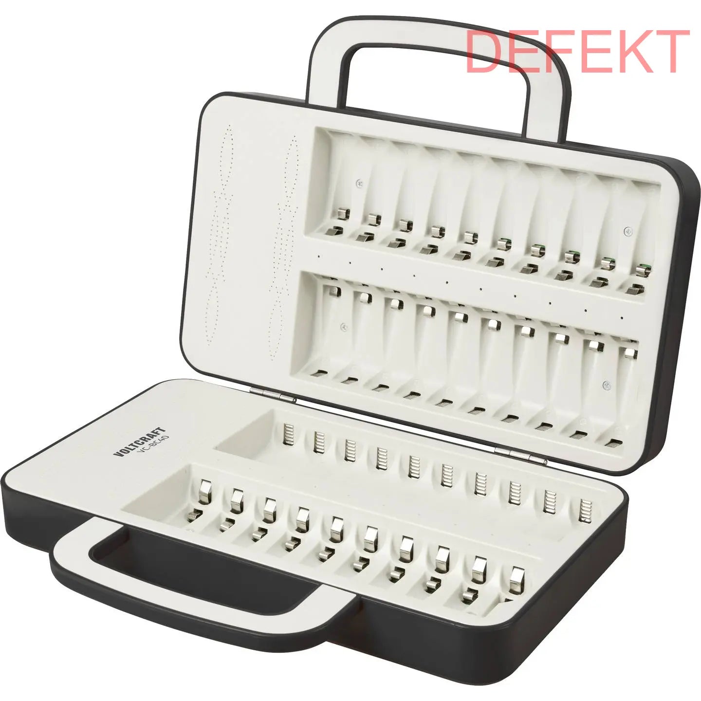 D-Ware Voltcraft Rundzellen Ladegerät Ni Mh Mignon Aa Micro Aaa Eu Stecker Defektware - 4064161304755