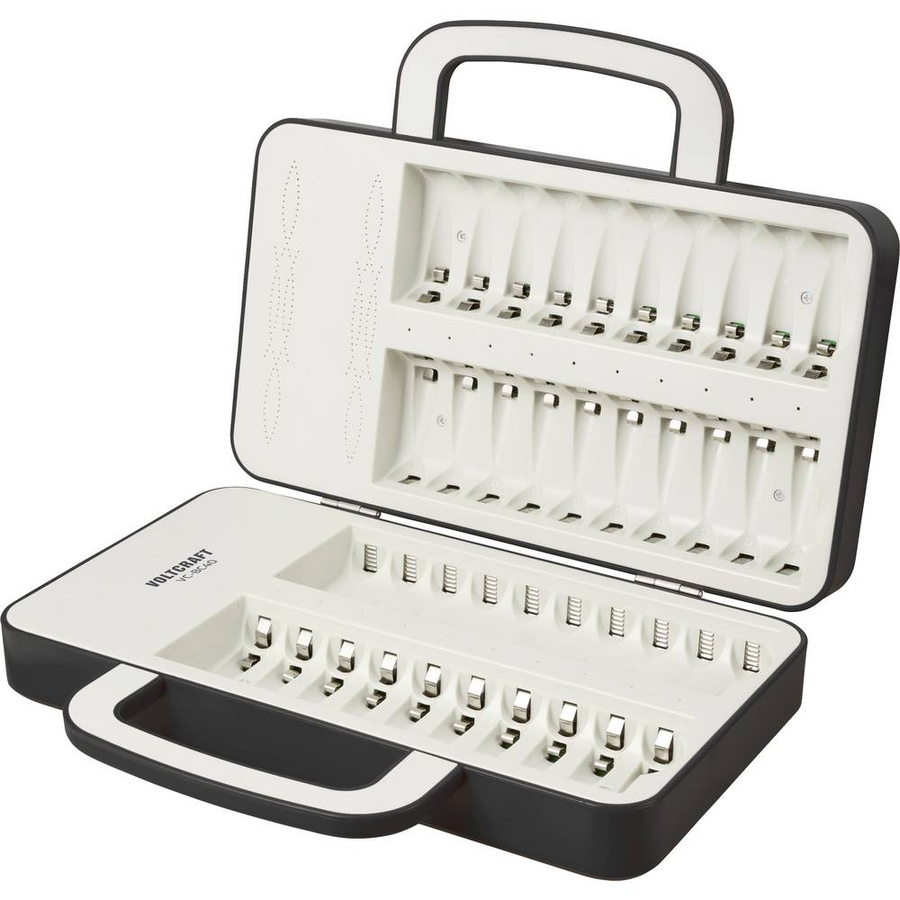 Voltcraft Rundzellen Ladegerät Ni Mh Mignon Aa Micro Aaa Eu Stecker Koffer B-Ware - 4064161304755