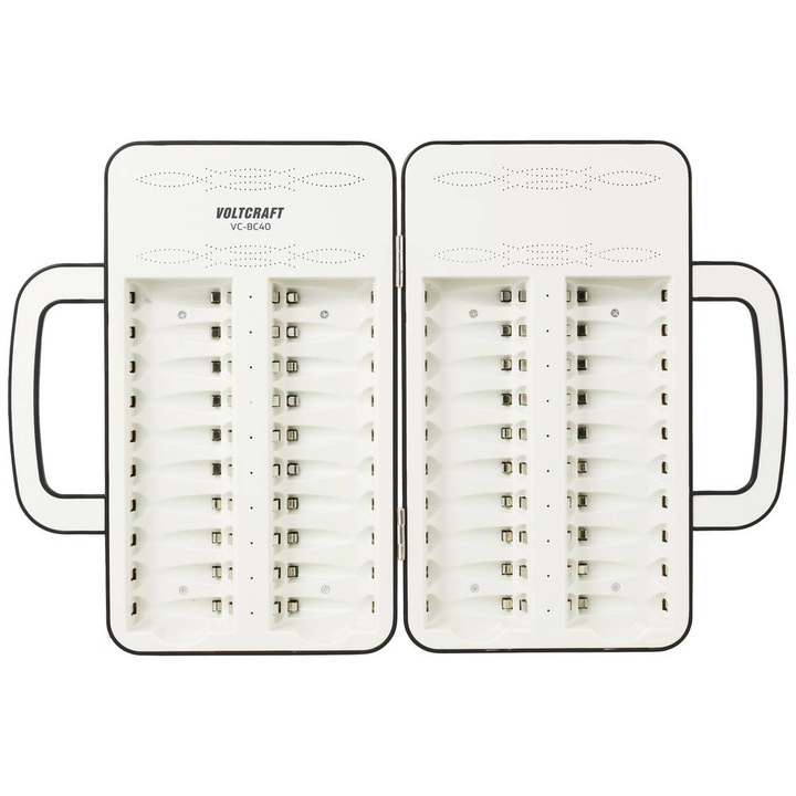 Voltcraft Rundzellen Ladegerät Ni Mh Mignon Aa Micro Aaa Eu Stecker Koffer B-Ware - 4064161304755
