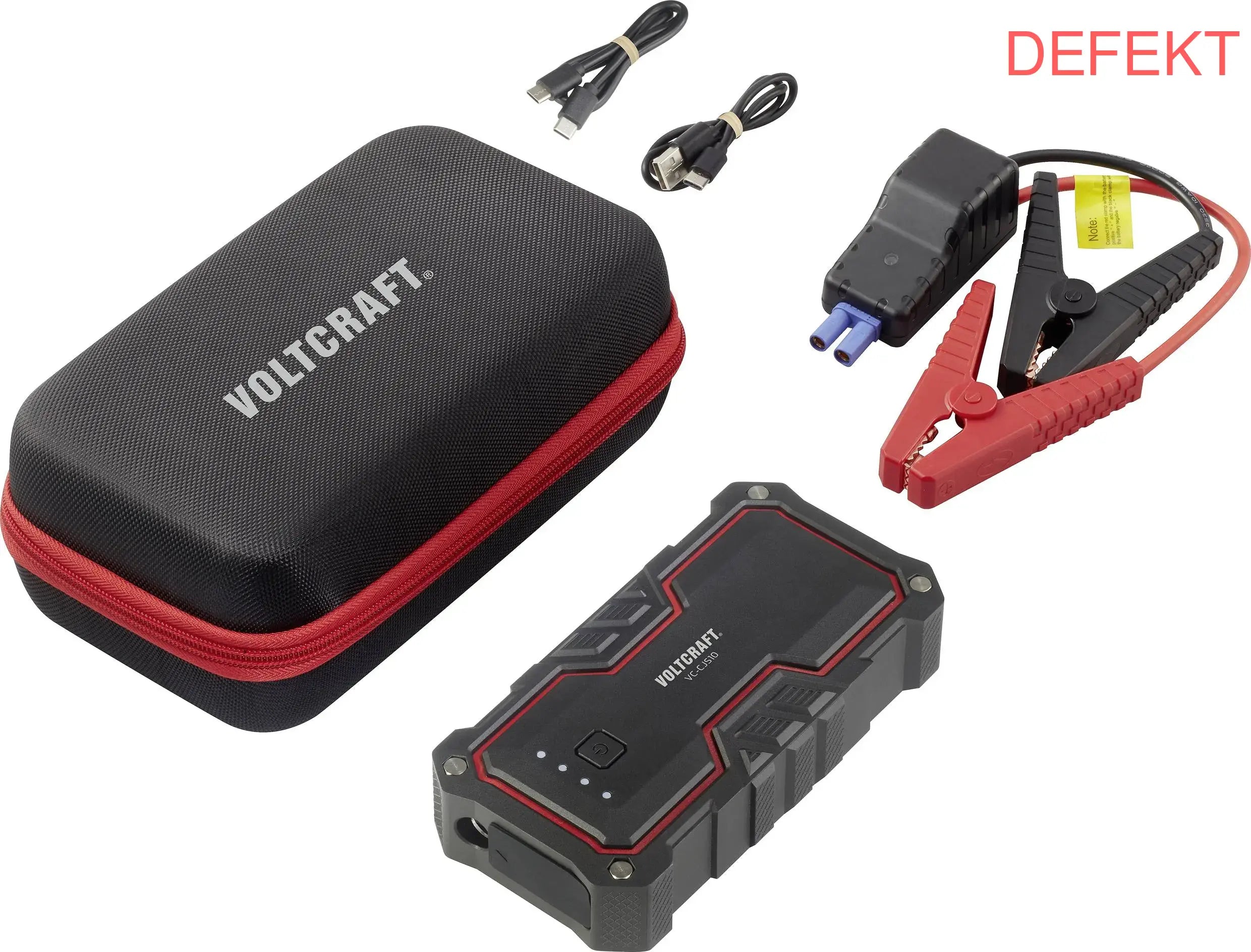 Voltcraft Vc 11769555 Schnellstartsystem Jump Starter Ladegerät Power Defektware D-Ware - 4064161168074