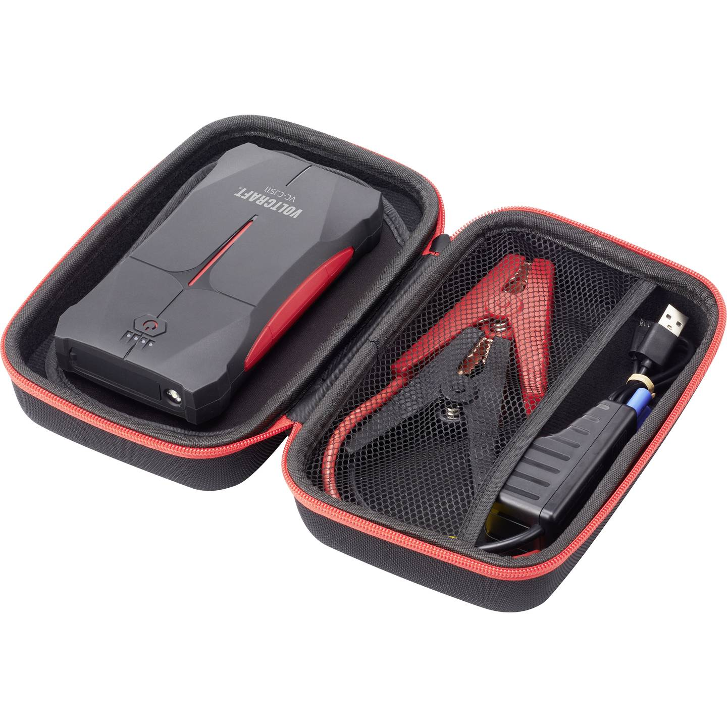 B-Ware Voltcraft Schnellstartsystem Starthilfegerät 800 A Powerbank Schwarz Batterie - 4064161162324