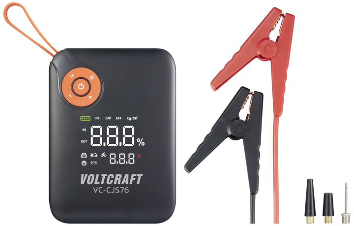 Voltcraft Schnellstartsystem Vc Cjs76 Vc 16024485 Starthilfestrom 12 V=300 A B-Ware - 4064161329277