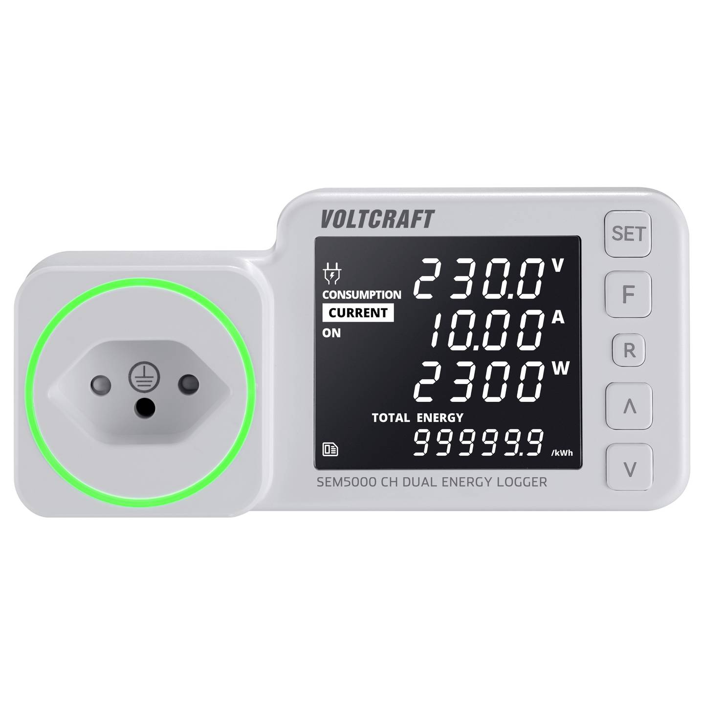 B-Ware Voltcraft Energiekosten Messgerät Energiezähler Stromtarif Datenlogger Dual - 4064161337043