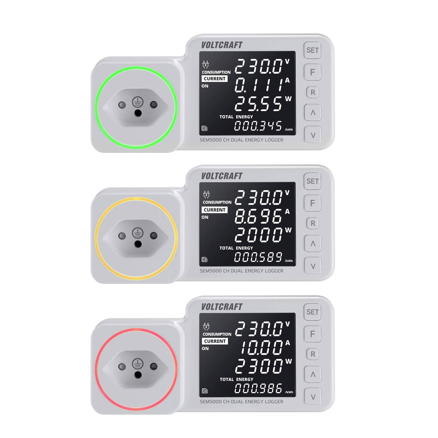 B-Ware Voltcraft Energiekosten Messgerät Energiezähler Stromtarif Datenlogger Dual - 4064161337043