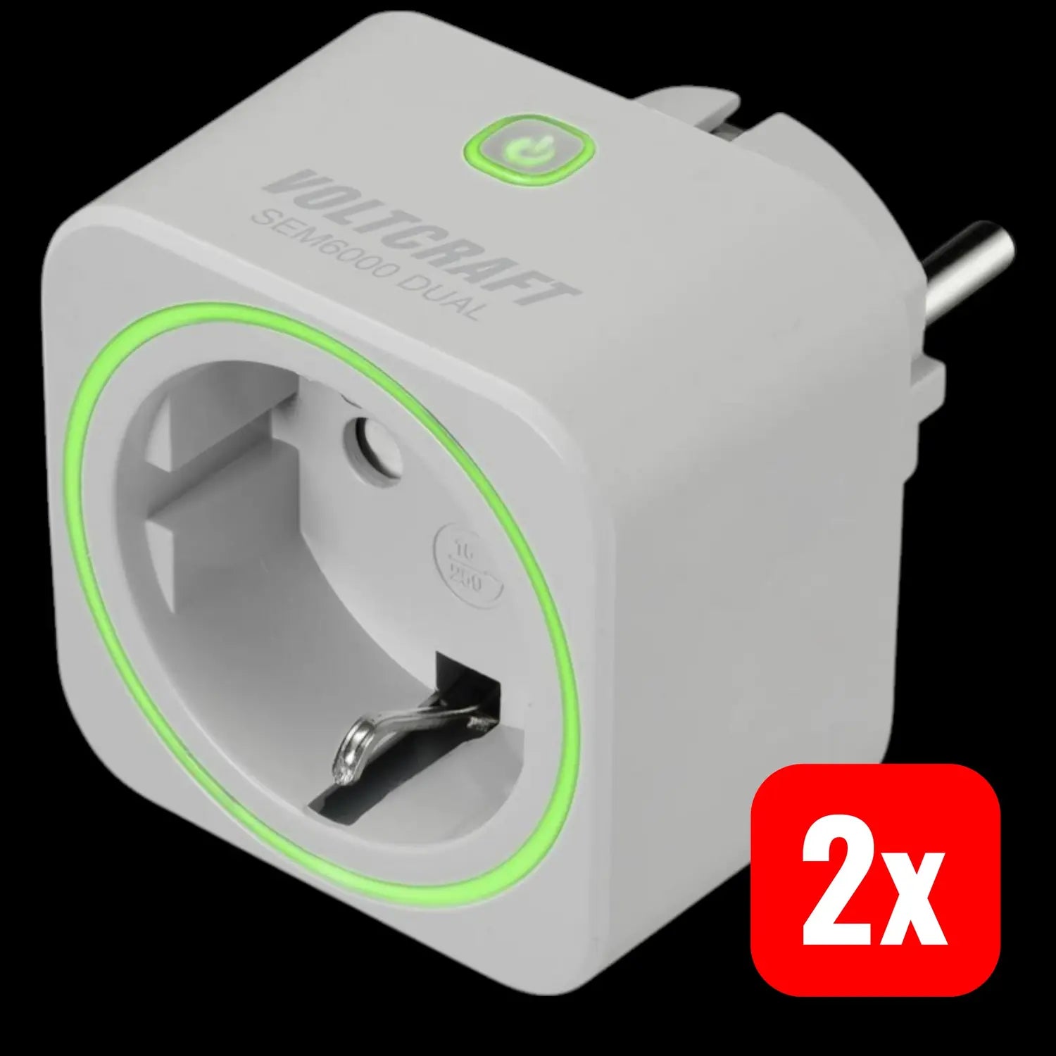 B-Ware Voltcraft Sem6000 Dual Energiekosten Messgerät Bluetooth Schnittstelle 2 Stück - 4064161293080