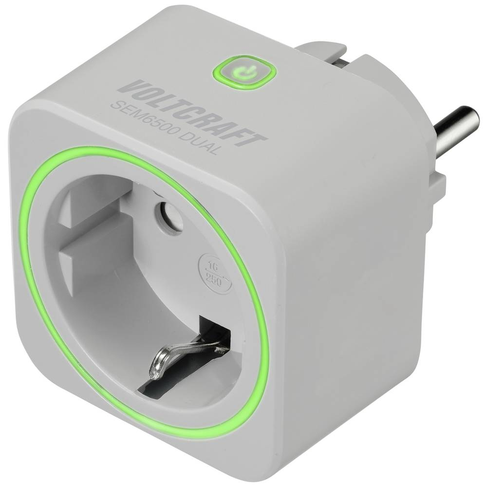 Voltcraft Sem6500 Dual Energiekosten Messgerät Funksteckdose Energiemonitor B-Ware - 4064161293073
