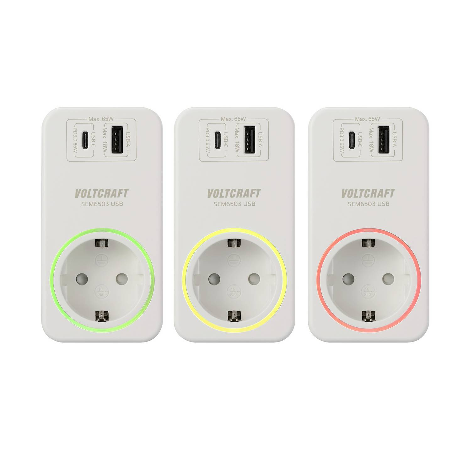 B-Ware Voltcraft Energiekostenmessgerät Messgerät Usb Ladeleistung Wlan Funksteckdose - 4064161293738