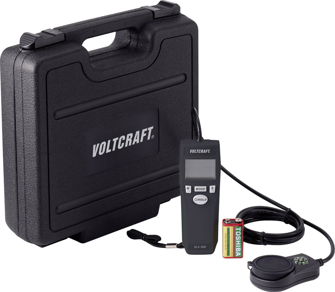 Voltcraft Slx 300 Solarenergie Messgerät Solar Messgerät Messgerät 0   2000 W/M² B-Ware - 4053199929825