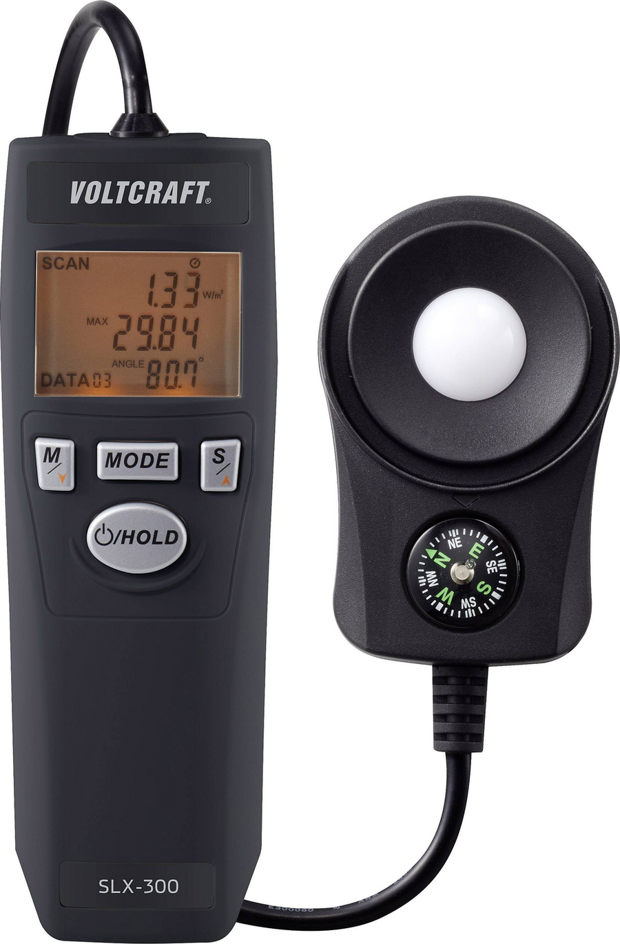 Voltcraft Slx 300 Solarenergie Messgerät Solar Messgerät Messgerät 0   2000 W/M² B-Ware - 4053199929825