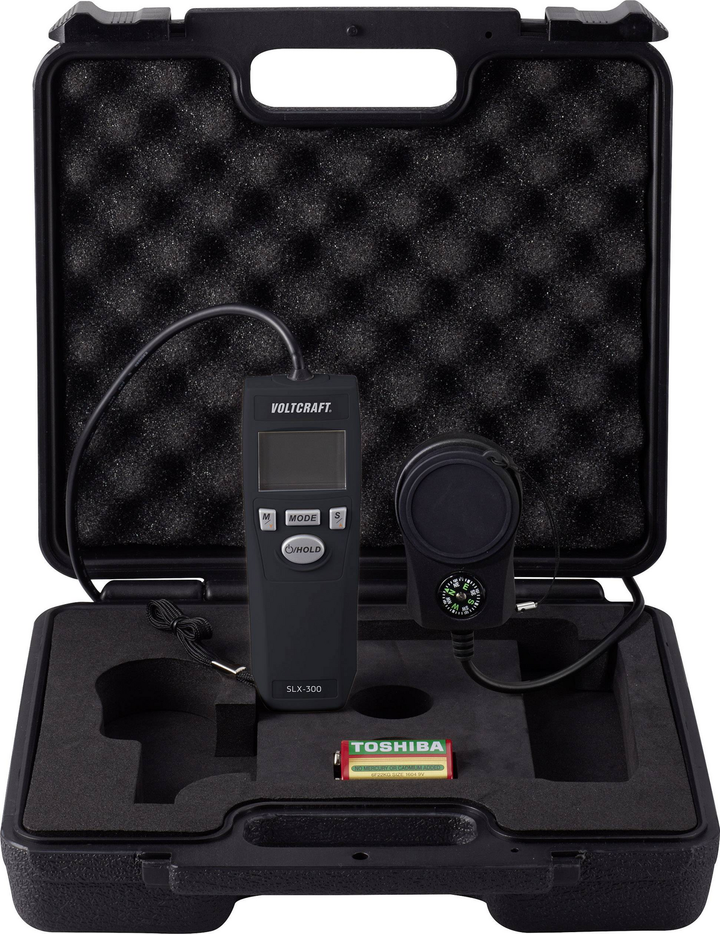 Voltcraft Slx 300 Solarenergie Messgerät Solar Messgerät Messgerät 0   2000 W/M² B-Ware - 4053199929825