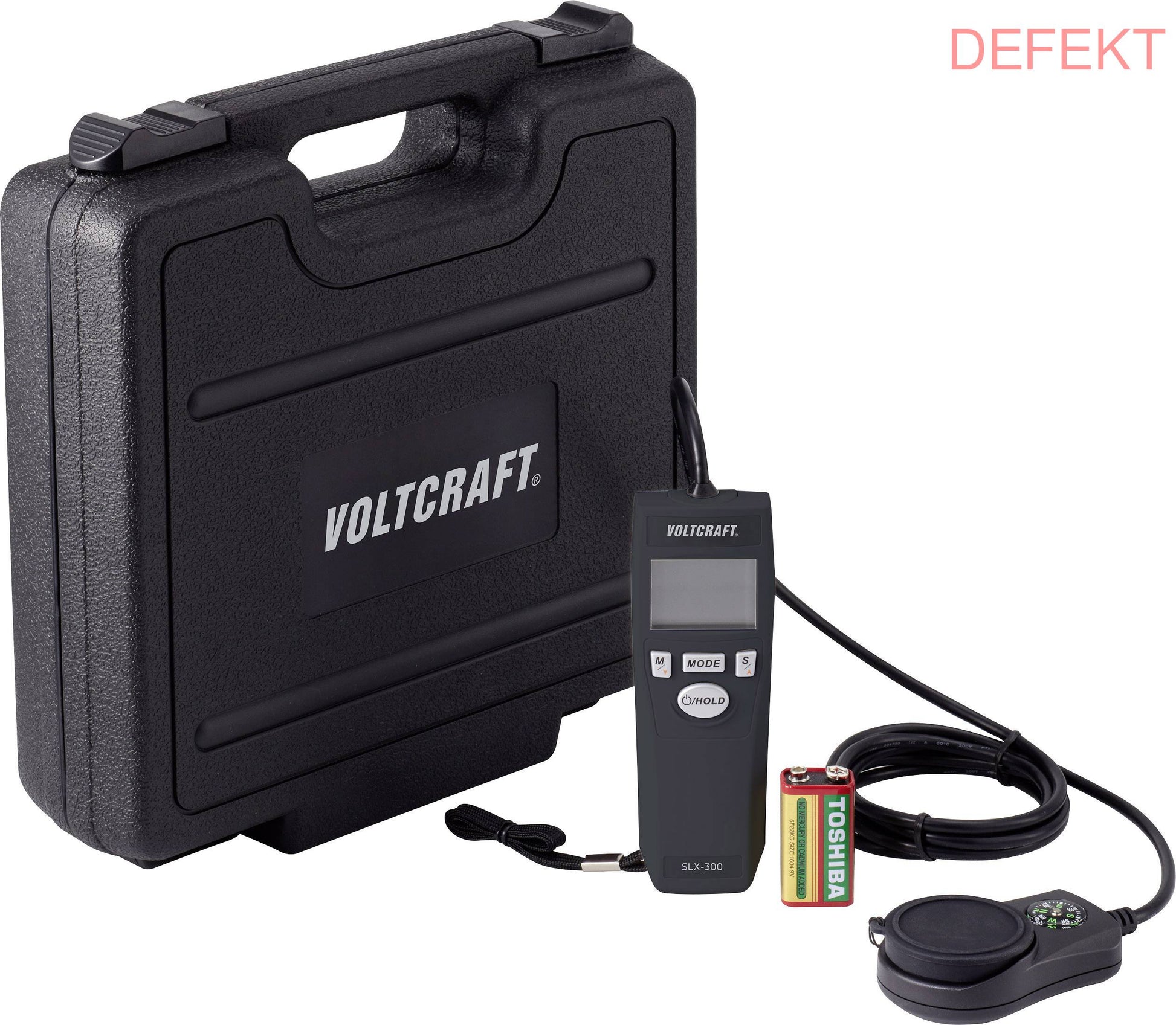 D-Ware Voltcraft Slx 300 Solarenergie Messgerät Solar Messgerät 0 2000 W/M² Defektware - 4053199929825