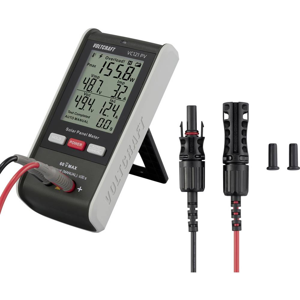 B-Ware Voltcraft Vc121 Pv Solarmessgerät Solarprüfer Solarpanel Messgerät 800 W