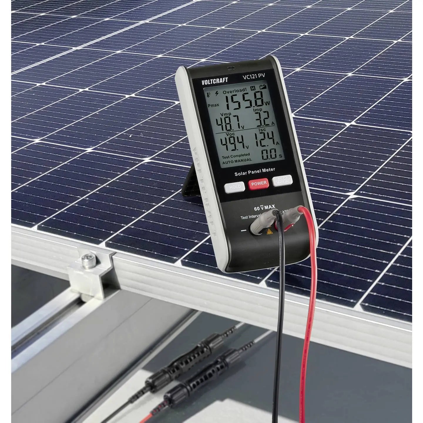 D-Ware Voltcraft Vc121 Pv Solarmessgerät Solarprüfer Solarpanel 800 W Defektware - 4064161325347