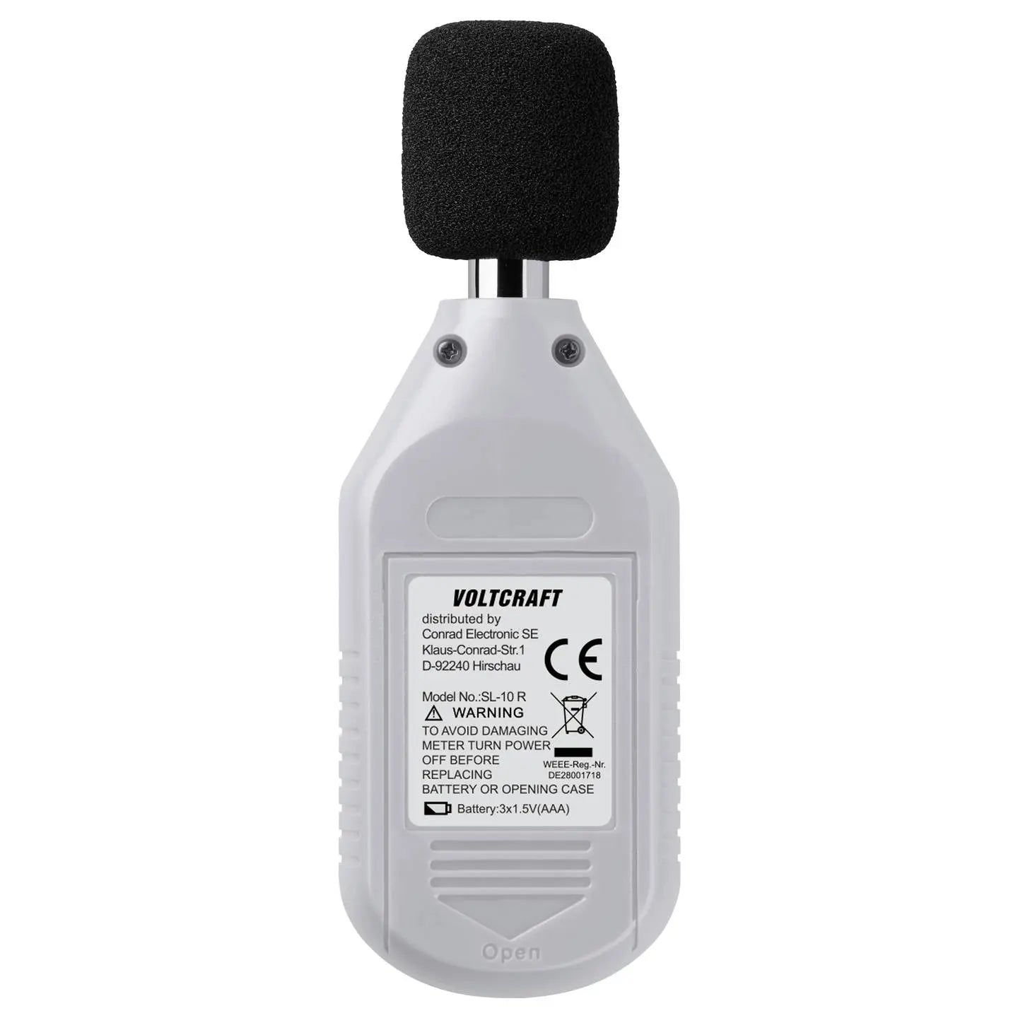 B-Ware Voltcraft Schallpegelmessgerät Sl 10 R Schallpegelmesser D B Messgerät - 4064161341859