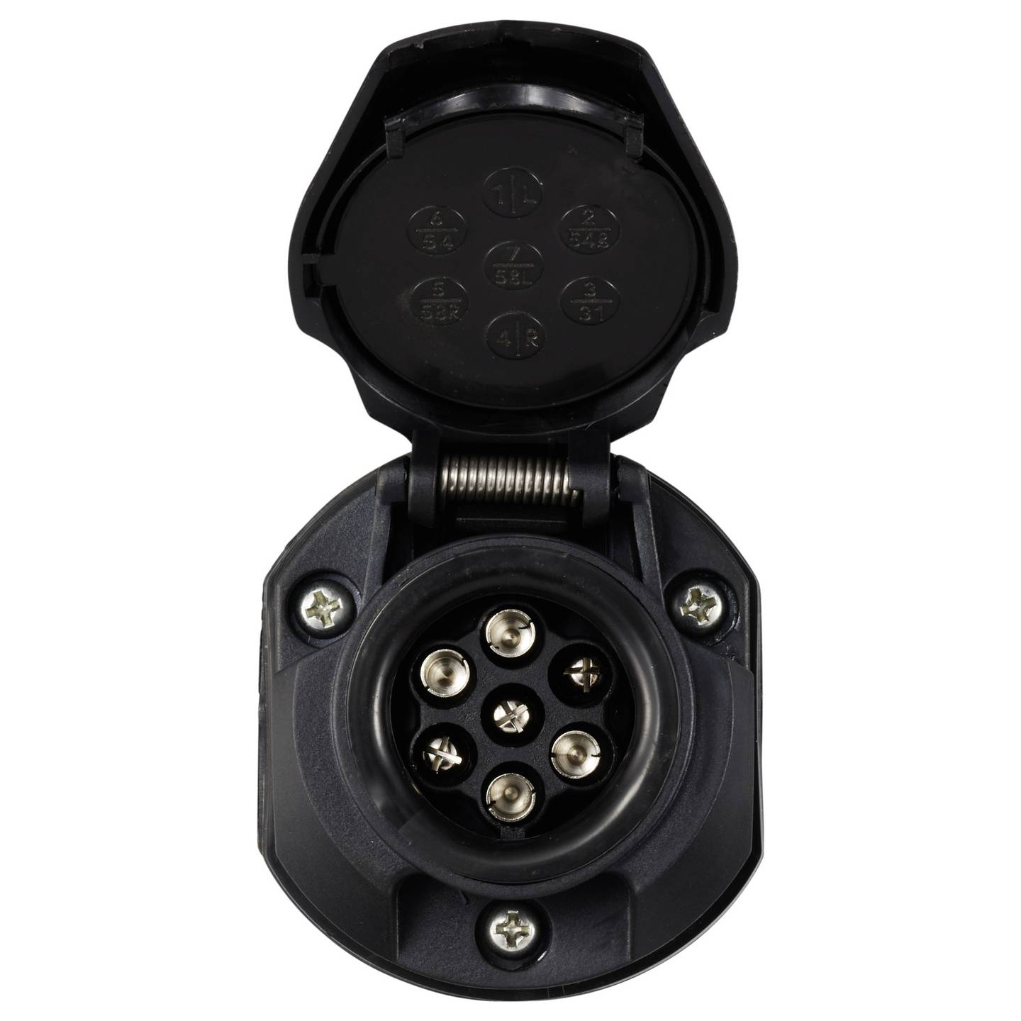 B-Ware Voltcraft Spannungsreduzierer Adapter 7polig Steckdose 24 V Auf 12 V Reduzierung - 4064161338453