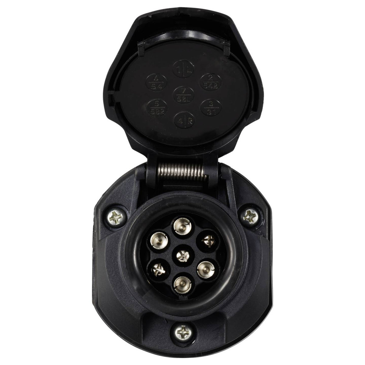 Voltcraft Spannungsreduzierer Adapter 7polig Steckdose 24V auf 12V Reduzierung - 4064161338453