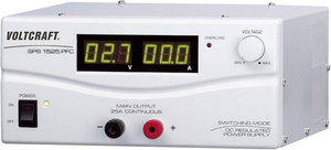 B-Ware Voltcraft Sps 1525 Pfc Labornetzgerät Einstellbar 3   15 V/Dc 2   25 A 375 W