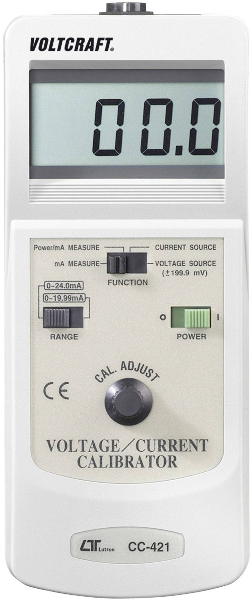 Voltcraft CC-421 Stromkalibrator Spannungskalibrator 4-in-1-Gerät Kalibriergerät - 4016138520187