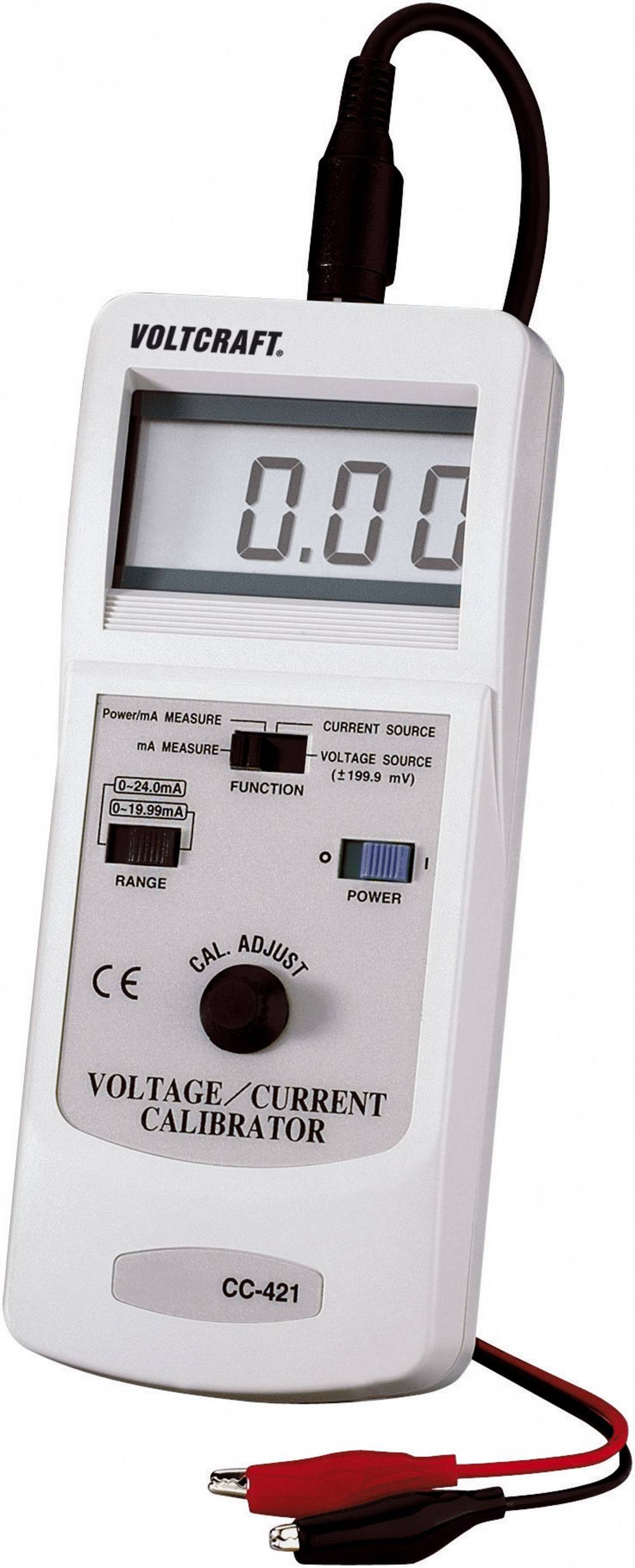 Voltcraft CC-421 Stromkalibrator Spannungskalibrator 4-in-1-Gerät Kalibriergerät - 4016138520187