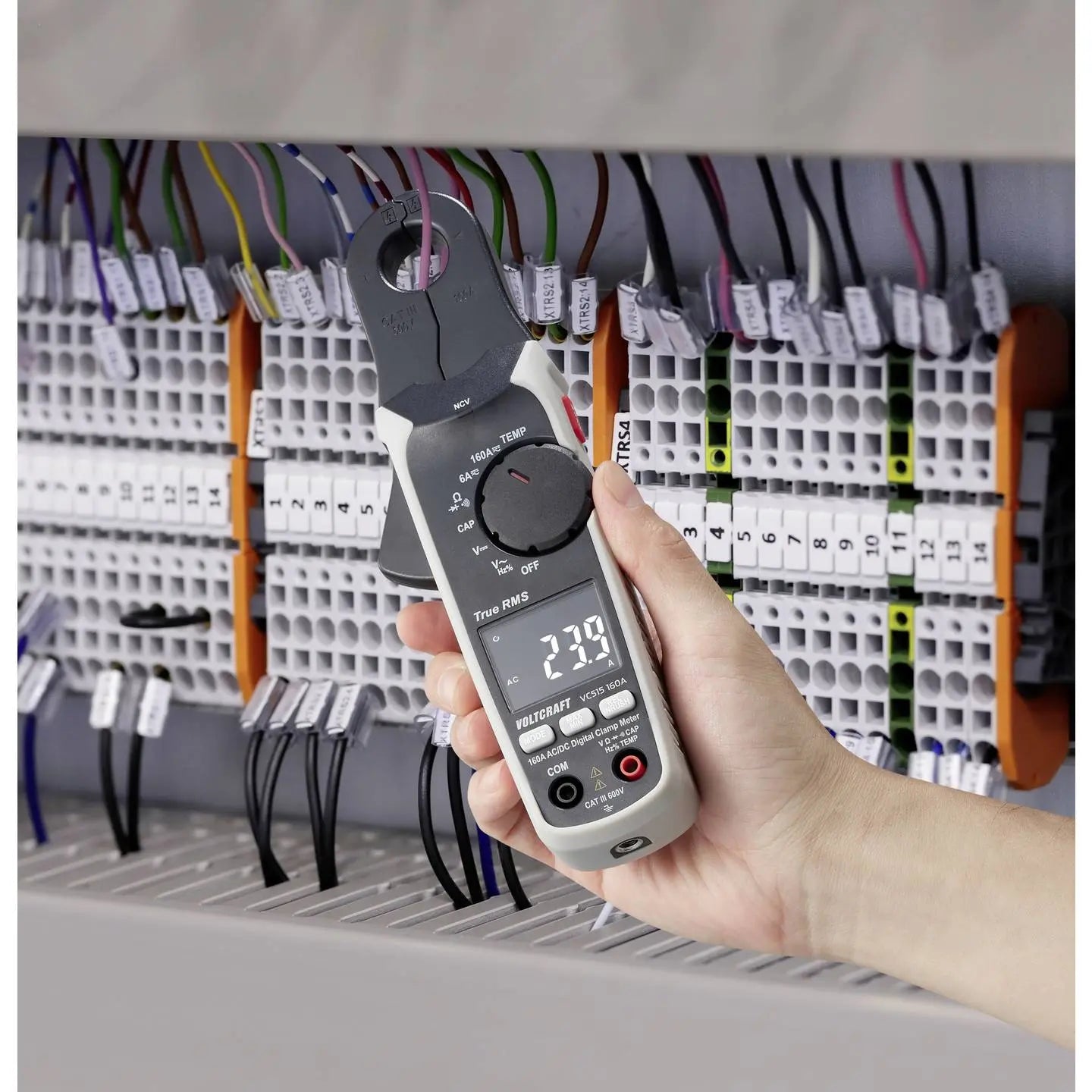 B-Ware Voltcraft Stromzange Multimeter Strommessgerät Vc515 160 A Digital True Rms - 4064161333380