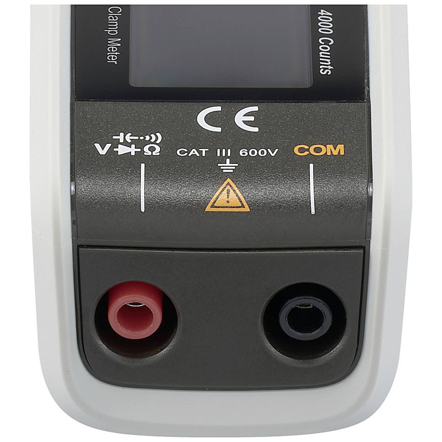 Voltcraft Stromzange Zangenmessgerät Ac Dc Vc371 Digital Iso Kalibriert Schwarz B-Ware - 4064161323367