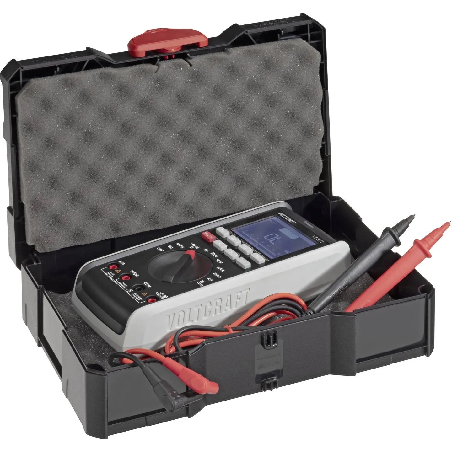 B-Ware Voltcraft Messgerätekoffer Werkzeugkoffer Systainer³ S 76 Abs Lichtgrau Koffer - 4063104014522