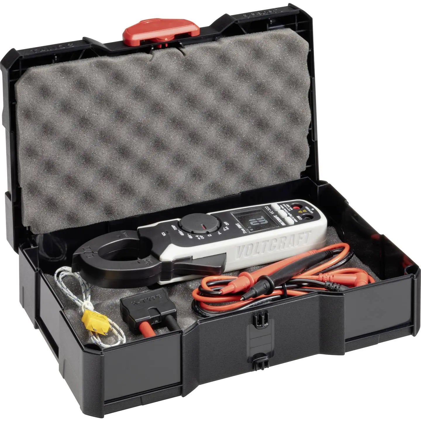 B-Ware Voltcraft Messgerätekoffer Werkzeugkoffer Systainer³ S 76 Abs Lichtgrau Koffer - 4063104014522